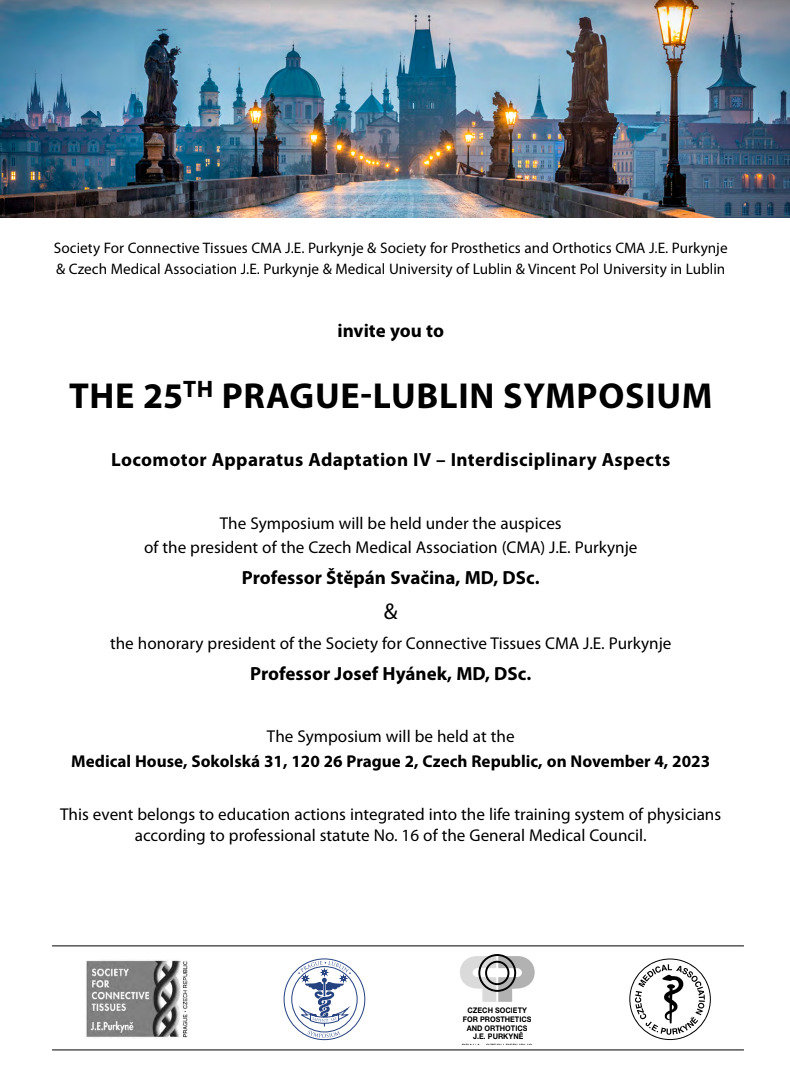 Přečtete si více ze článku THE 25TH PRAGUE-LUBLIN SYMPOSIUM
