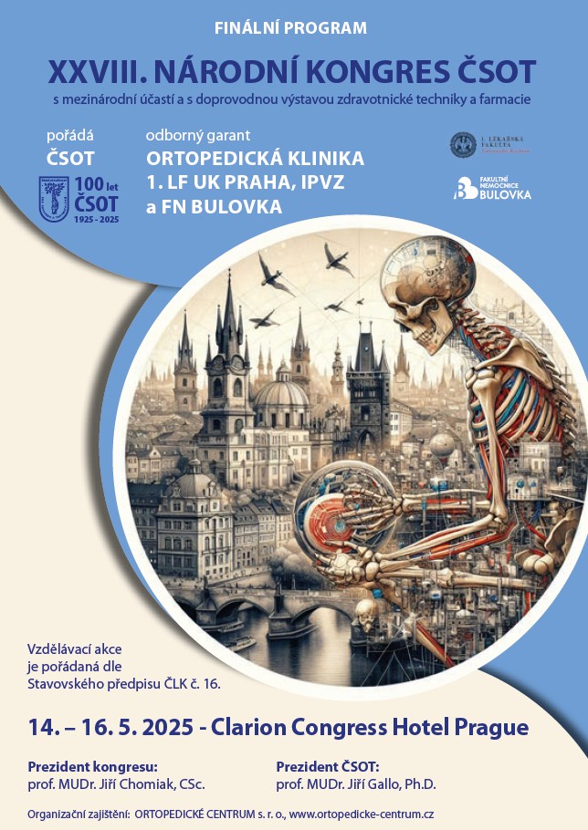 Přečtete si více ze článku XXVIII. národní kongres ČSOT – finální program, 14. – 16. 5. 2025