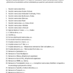 Seznam pracovišť doporučených Českou společností pro ortopedii a traumatologii pohybového ústrojí k nasmlouvání zdravotních výkonů s kódy 66960 a 66961