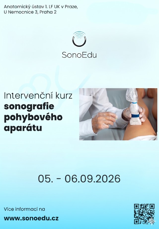 Přečtete si více ze článku Intervenční kurz sonografie pohybového aparátu, 5. – 6. 9. 2026, Praha